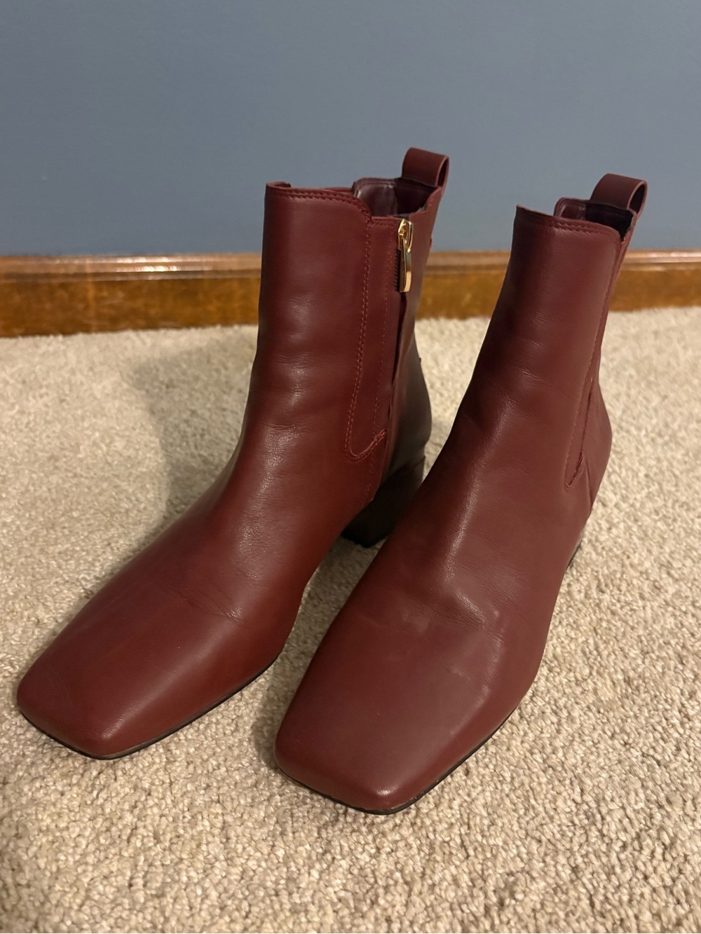 Square toe WAXTON boots - Picture 2 of 10
